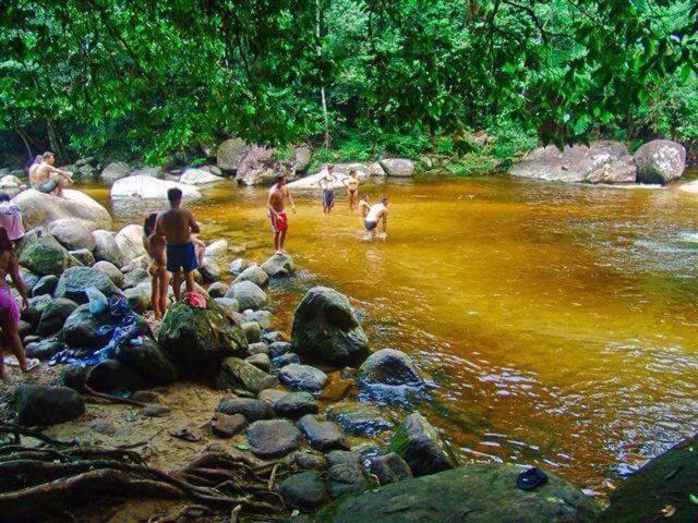 Chale Cantinho Albamar Ubatuba Buitenkant foto