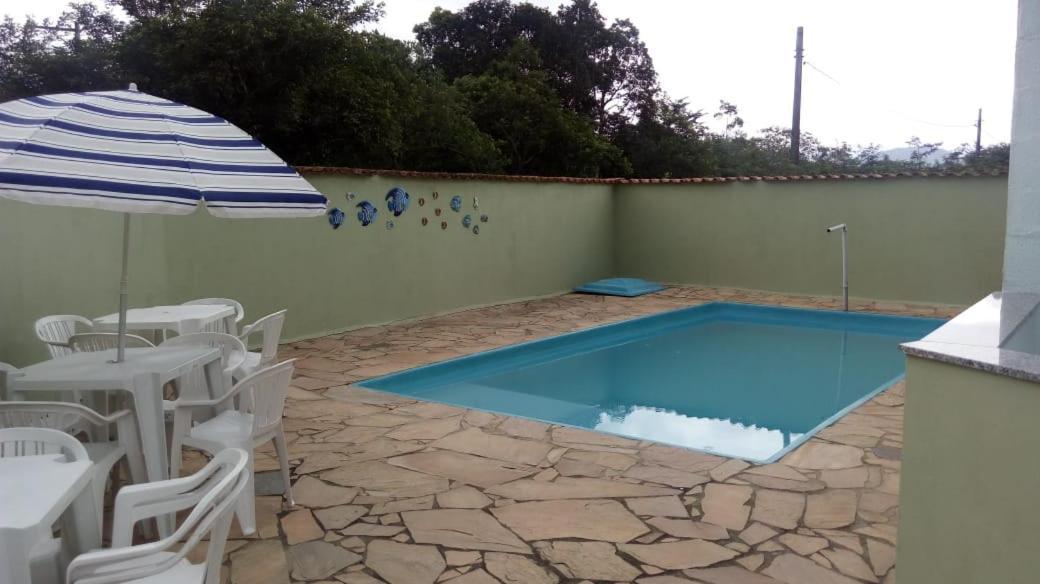 Chale Cantinho Albamar Ubatuba Buitenkant foto