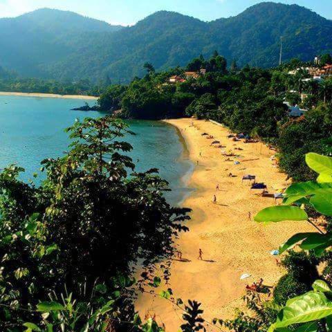 Chale Cantinho Albamar Ubatuba Buitenkant foto